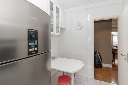 Compra apartamento no Brooklin com 3 quartos, closet e academia no condomínio. Pet friendly. — Cozinha