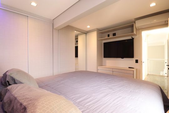 Apartamento para comprar na Vila Leopoldina: 3 suítes, varanda, piscina e churrasqueira. — Suíte 1
