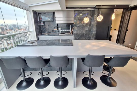 Apartamento para comprar na Vila Leopoldina: 3 suítes, varanda, piscina e churrasqueira. — Varanda 2