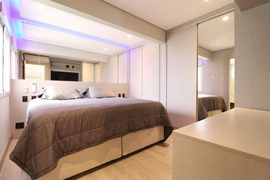 Apartamento para comprar na Vila Leopoldina: 3 suítes, varanda, piscina e churrasqueira. — Suíte 1