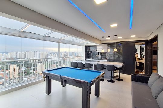 Apartamento para comprar na Vila Leopoldina: 3 suítes, varanda, piscina e churrasqueira. — Varanda 2