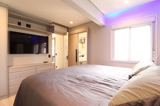 Apartamento para comprar na Vila Leopoldina: 3 suítes, varanda, piscina e churrasqueira. — Suíte 1