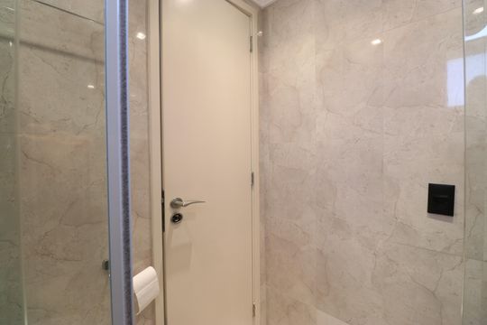 Apartamento para comprar na Vila Leopoldina: 3 suítes, varanda, piscina e churrasqueira. — Banheiro da Suíte 3