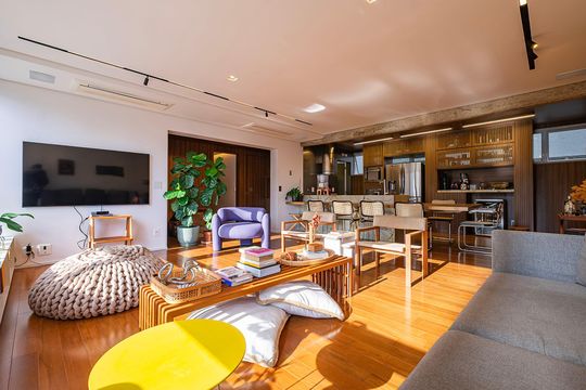 Apartamento no Jardim Paulista com 2 quartos, ideal para comprar e viver em São Paulo. — Sala/Cozinha