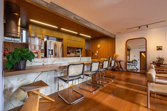 Apartamento no Jardim Paulista com 2 quartos, ideal para comprar e viver em São Paulo. — Sala/Cozinha