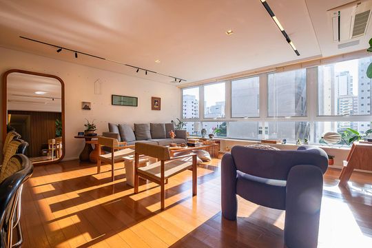 Apartamento no Jardim Paulista com 2 quartos, ideal para comprar e viver em São Paulo. — Sala/Cozinha