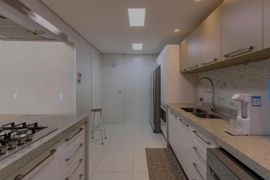 Venda de apartamento mobiliado no Brooklin com 3 quartos, varanda gourmet e piscina no condomínio. — foto 19
