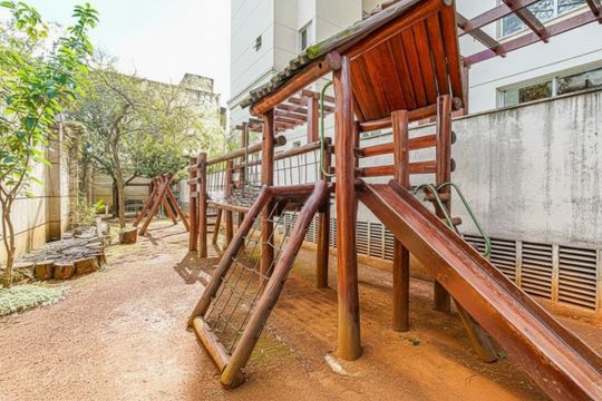 Comprar apartamento com 3 quartos, 1 suíte, closet e academia no condomínio. — Jardim