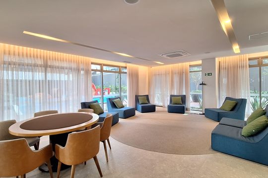 Apartamento à venda, com 396 m², 4 quartos e 4 vagas — Área comum