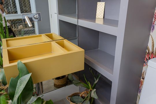 Apartamento mobiliado em Perdizes, 2 quartos, 1 suíte, academia no condomínio. Ideal para comprar. — Lavabo
