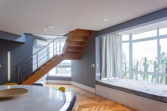 Apartamento mobiliado em Perdizes, 2 quartos, 1 suíte, academia no condomínio. Ideal para comprar. — Sala/Cozinha