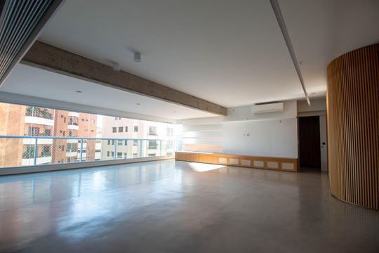 Compra apartamento no Brooklin, 1 quarto. — Sala/Cozinha
