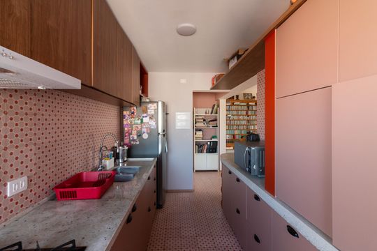 Apartamento à venda, com 98 m², 3 quartos e 1 vaga — Cozinha
