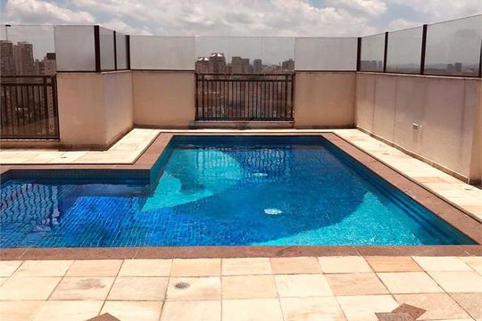 Comprar apartamento com 3 quartos, varanda gourmet e piscina no condomínio. — foto 11
