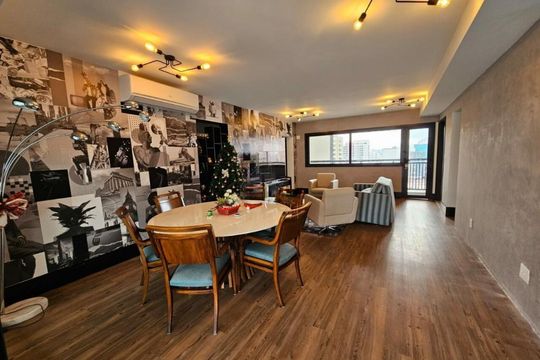 Comprar apartamento mobiliado com 3 quartos e churrasqueira no condomínio. — Foto 02