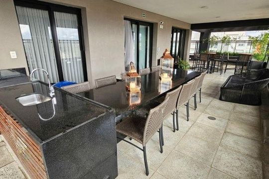 Comprar apartamento mobiliado com 3 quartos e churrasqueira no condomínio. — Foto 44