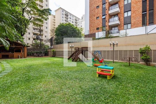 Venda de apartamento com 4 quartos, 2 suítes, varanda e piscina no condomínio. — Área comum - Playground