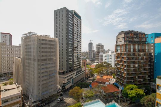 Compra apartamento com 3 quartos e churrasqueira no condomínio. — Vista da Varanda Gourmet
