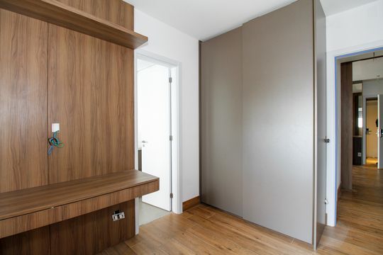 Compra apartamento com 3 quartos e churrasqueira no condomínio. — Suíte 2
