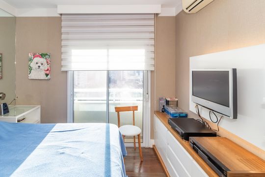 Comprar apartamento em Perdizes com 3 quartos e varanda. — Suíte 1
