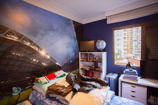 Apartamento em Perdizes com 4 quartos, varanda e mobiliado. Excelente compra! — Suíte 2