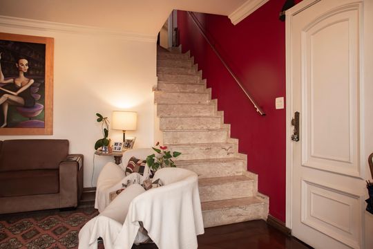 Apartamento com 4 quartos, varanda e academia na Vila Clementino, perfeito para comprar. — Sala 1