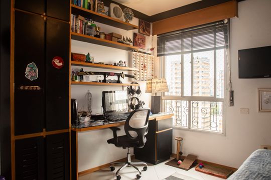 Apartamento com 4 quartos, varanda e academia na Vila Clementino, perfeito para comprar. — Quarto