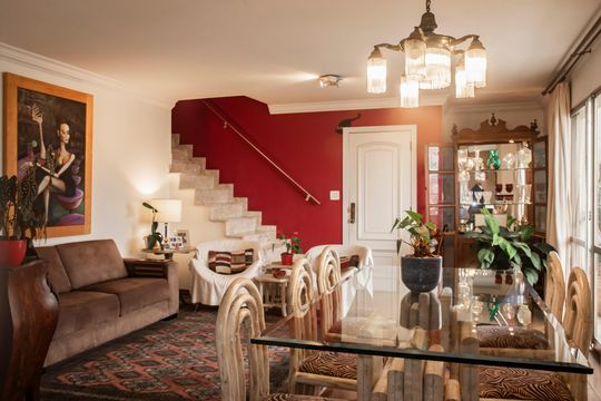 Apartamento com 4 quartos, varanda e academia na Vila Clementino, perfeito para comprar. — Sala 1