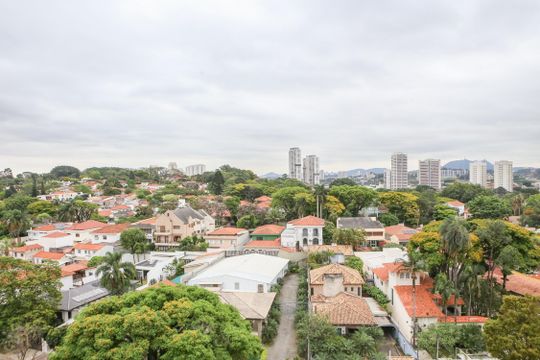Apartamento com 5 quartos e varanda gourmet em condomínio com churrasqueira para comprar. — Vista da Suíte 3