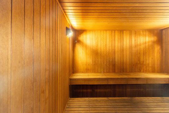 Comprar apartamento com 3 quartos e academia no condomínio. — Área comum - Sauna