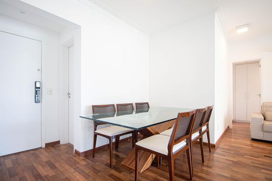 Apartamento com 1 quarto para alugar na Cidade Monções. — Sala