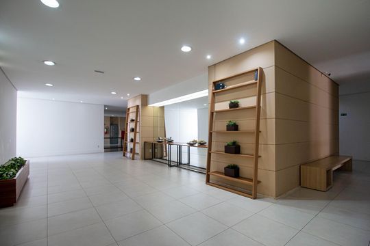 Apartamento com 1 quarto para alugar na Cidade Monções. — Área comum