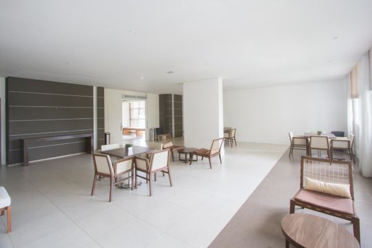 Apartamento com 1 quarto para alugar na Cidade Monções. — Área comum