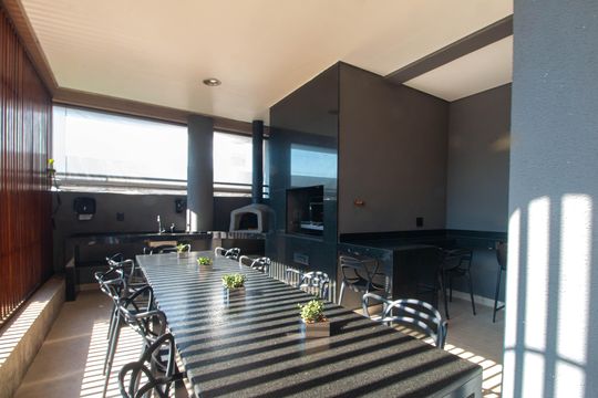 Apartamento com 1 quarto para alugar na Cidade Monções. — Área comum