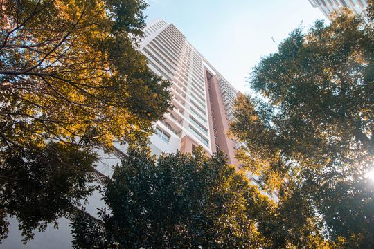 Apartamento com 1 quarto para alugar na Cidade Monções. — Fachada