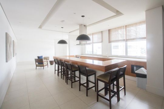 Apartamento com 1 quarto para alugar na Cidade Monções. — Área comum