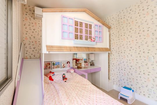 Comprar apartamento no Brooklin Novo com 3 quartos, mobiliado e ideal para quem tem animais de estimação. — Quarto 1