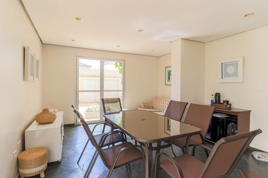 Comprar apartamento no Brooklin Novo com 3 quartos, mobiliado e ideal para quem tem animais de estimação. — Área comum - Salão de festas