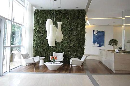 Apartamento mobiliado à venda, 2 quartos e varanda. — Hall