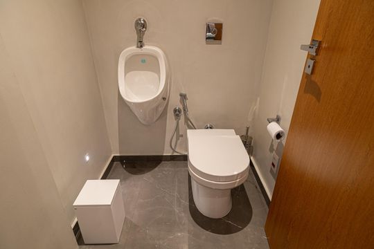 Apartamento na Bela Vista com 4 quartos e closet. Ideal para quem busca venda em localização privilegiada. — Banheiro da Suíte 1