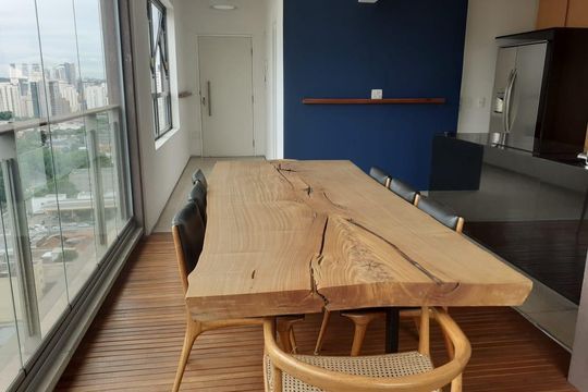 Venda de apartamento mobiliado com 2 quartos e churrasqueira no condomínio. — foto 4