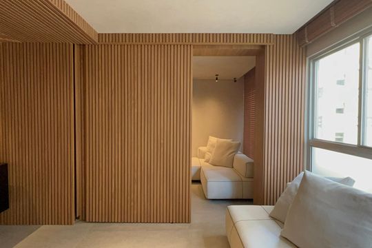 Venda de apartamento mobiliado em Cerqueira César com 3 quartos, 2 suítes e churrasqueira. — Quarto