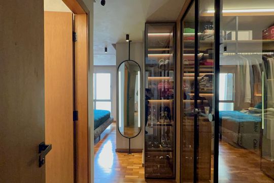 Venda de apartamento mobiliado em Cerqueira César com 3 quartos, 2 suítes e churrasqueira. — Suíte 2