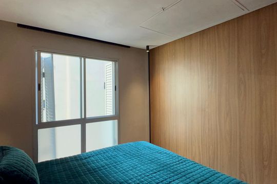 Venda de apartamento mobiliado em Cerqueira César com 3 quartos, 2 suítes e churrasqueira. — Suíte 2