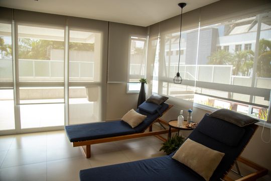 Apartamento para comprar: 3 quartos, closet, academia, mobiliado. — Área comum