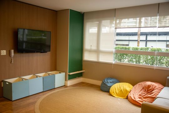 Apartamento para comprar: 3 quartos, closet, academia, mobiliado. — Área comum
