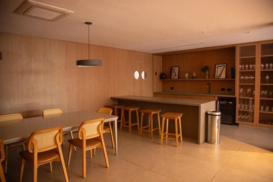 Apartamento para comprar: 3 quartos, closet, academia, mobiliado. — Área comum