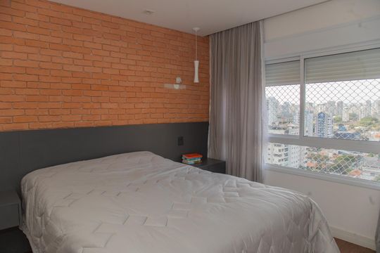 Apartamento para comprar: 3 quartos, closet, academia, mobiliado. — Quarto Suíte