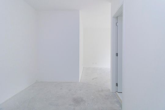 Venda de apartamento no Brooklin com 2 quartos, varanda e condomínio com piscina e churrasqueira. — Suíte 1