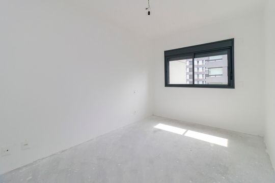Venda de apartamento no Brooklin com 2 quartos, varanda e condomínio com piscina e churrasqueira. — Suíte 1